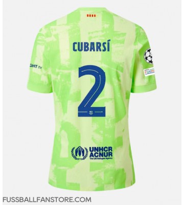 Barcelona Pau Cubarsi #2 Replik 3rd trikot 2024-25 Kurzarm